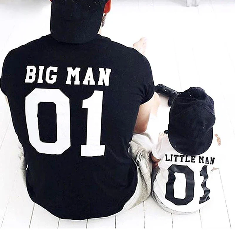 T-shirts père-fils Boss Man et Mini Boss – Image 2