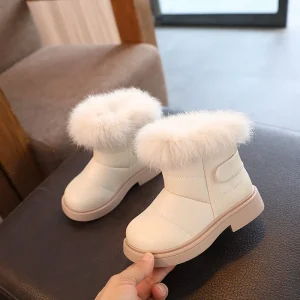 Bottes de neige d'hiver pour enfants - Imperméables, coupe-vent, chaudes et confortables