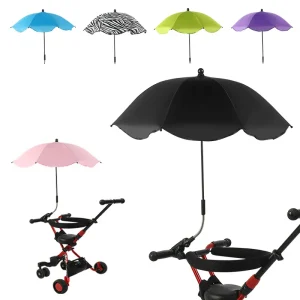 Parapluie réglable pour poussette - Pare-soleil UV pour poussette