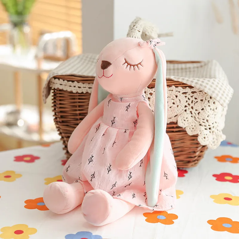 Peluche lapin : un adorable compagnon réconfortant pour les enfants – Image 7