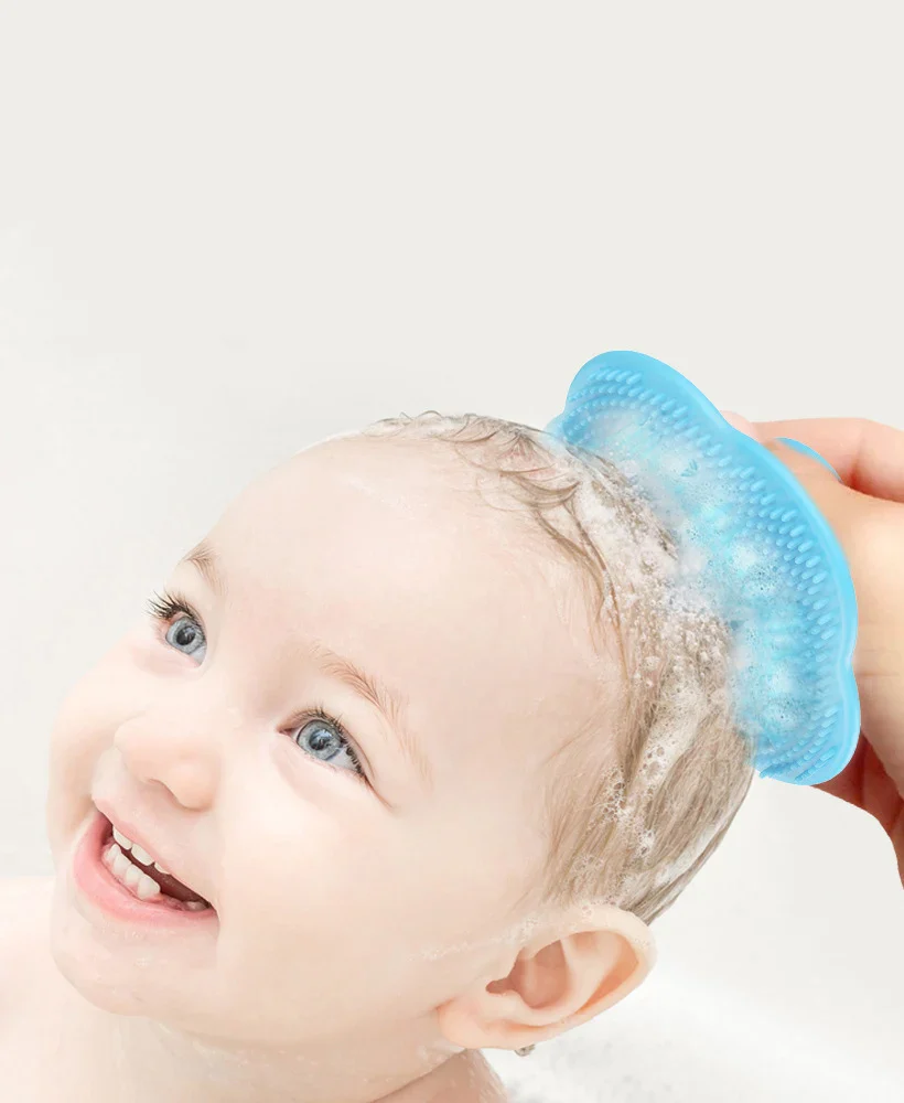 Ensemble de soins capillaires pour bébé : peigne pour la tête et peigne doux pour le bain – Image 5