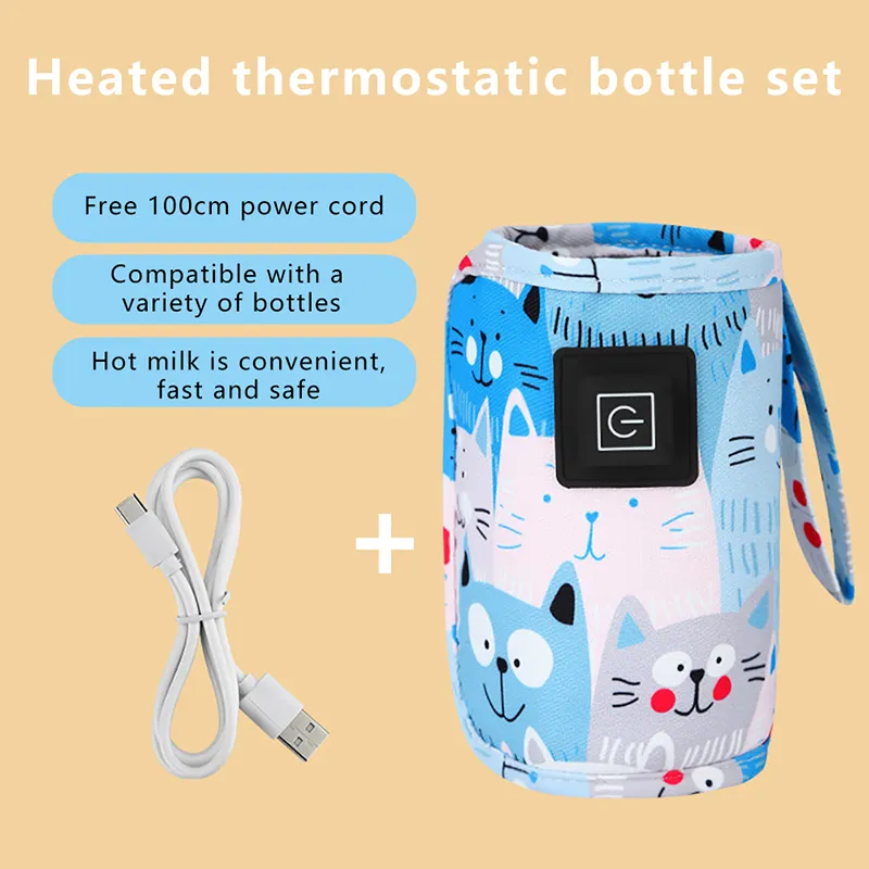 Chauffe-lait USB et sac isotherme - Chauffe-biberon portable – Image 7