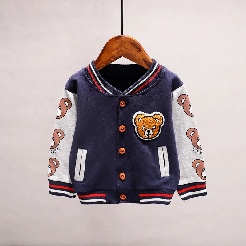 Veste en coton à imprimé dessin animé pour les tout-petits tendance – Mode sportive pour chaque saison – Image 7