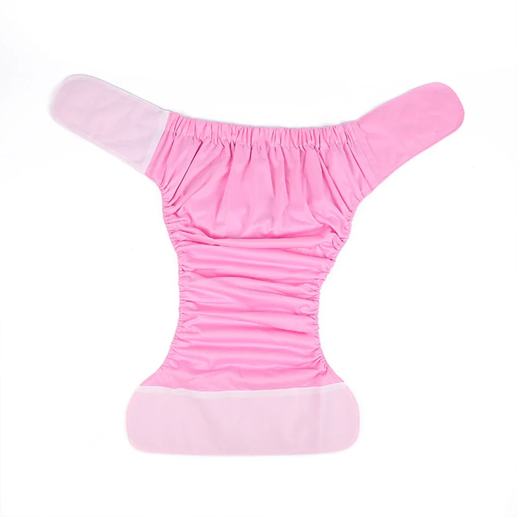 Couches lavables pour adultes pour personnes âgées et handicapées, couche réutilisable imperméable pour incontinence avec fermeture par scratch ajustable (plusieurs couleurs) – Image 4