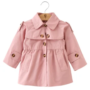 Trench-coat à simple boutonnage avec poches