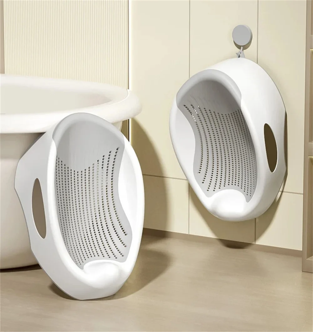 Support de bain bébé en maille douce et rehausseur, base antidérapante, inclinaison ergonomique pour nouveau-nés et nourrissons (0-12 mois), convient aux baignoires et éviers – Image 6