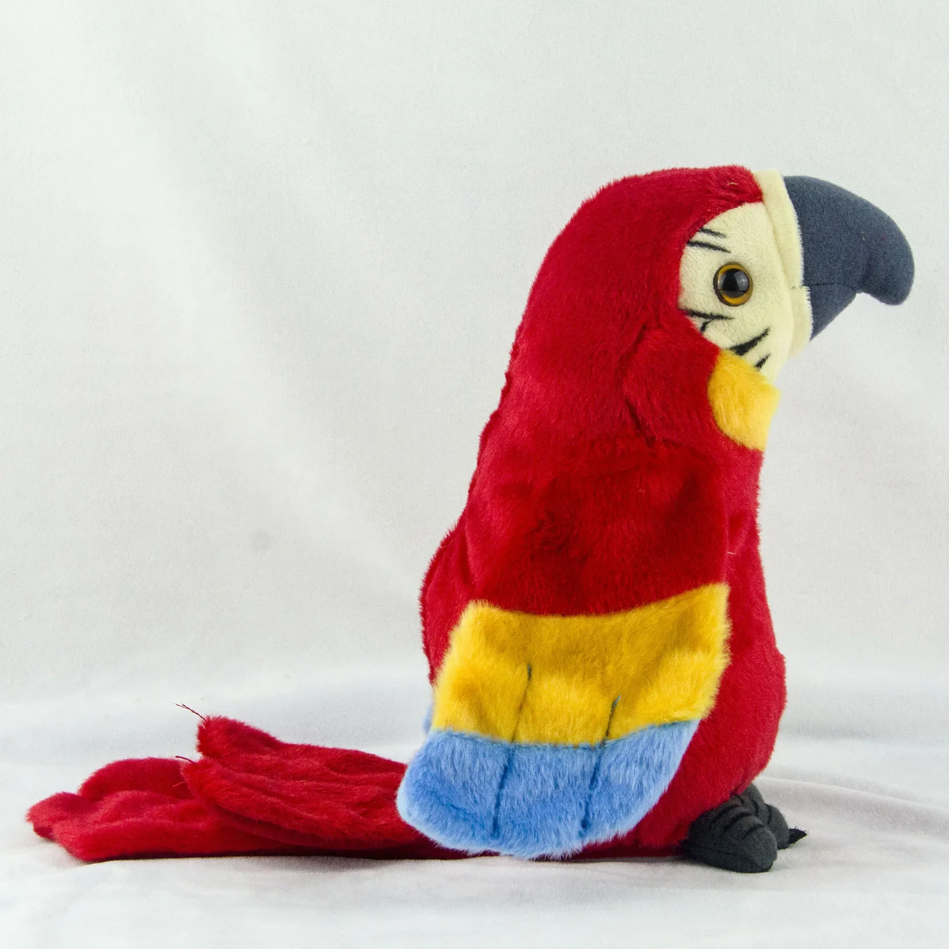 Jouet en peluche perroquet ara parlant répétez ce que vous dites – Image 8