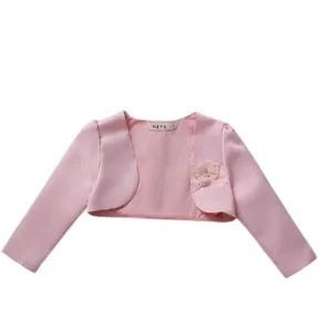 Veste boléro à fleurs classique