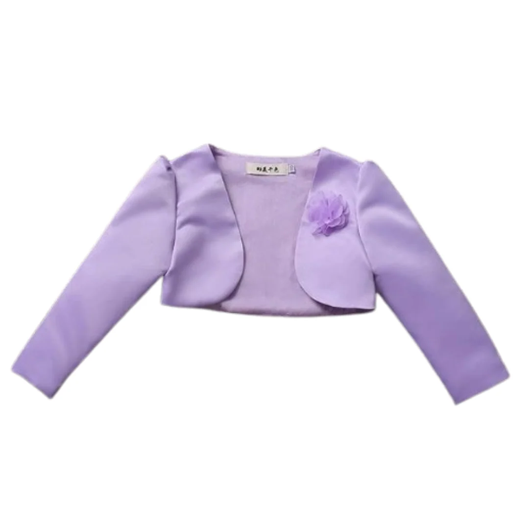 Veste boléro à fleurs classique – Image 3