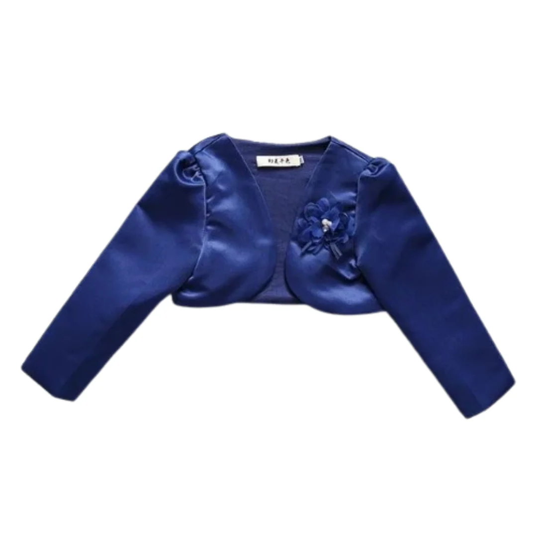 Veste boléro à fleurs classique – Image 4