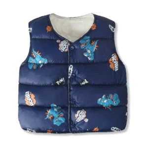 Parka d'hiver pour bébé à motif dinosaure