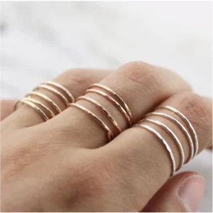 Bague spirale argent