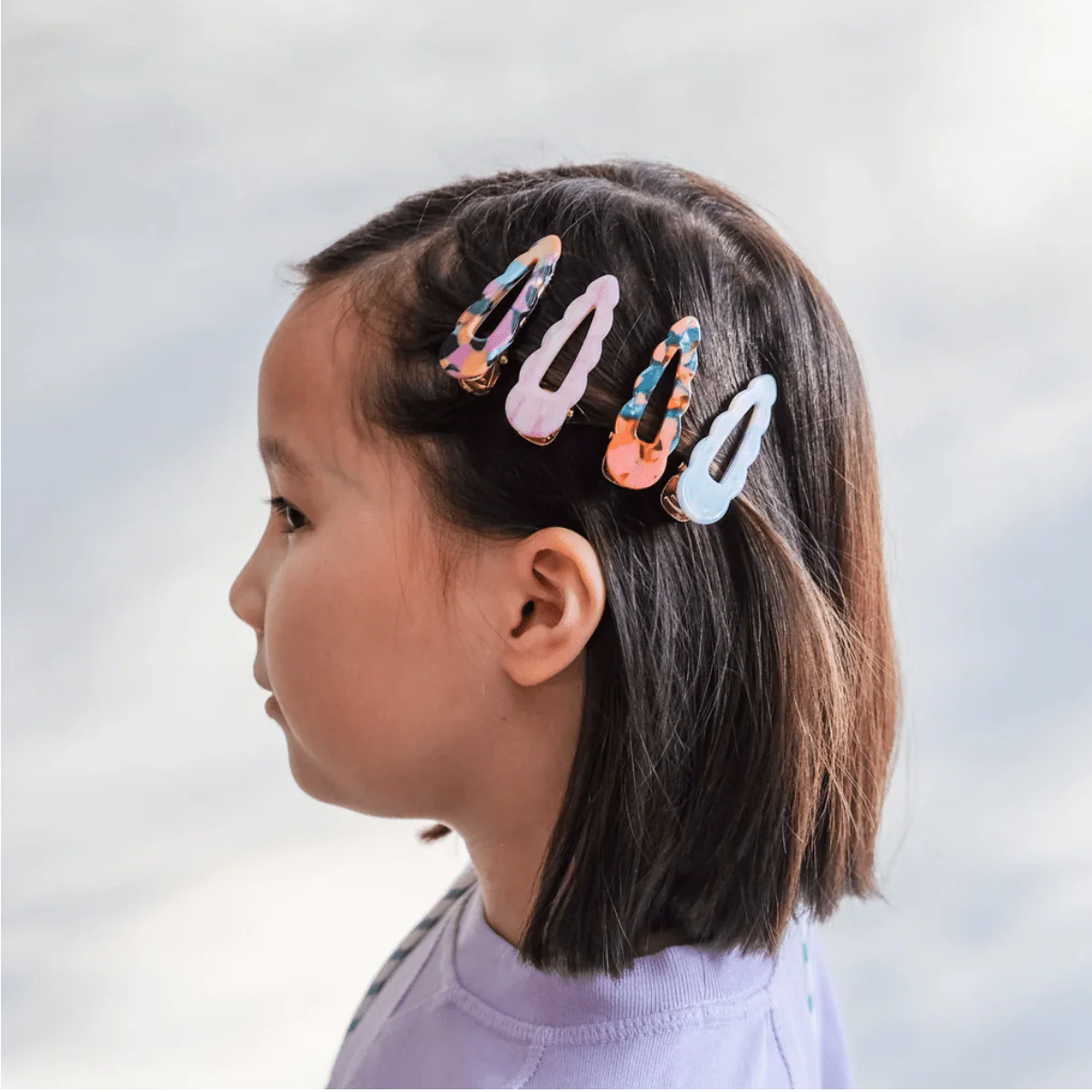 Barrettes festonnées – Image 2