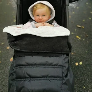 Chancelière poussette | Coupe-Vent  Doublure en Polaire Chaude pour Hiver BébéWinter™