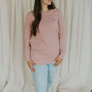 Chandail Béatrice MAMAN rose poudré