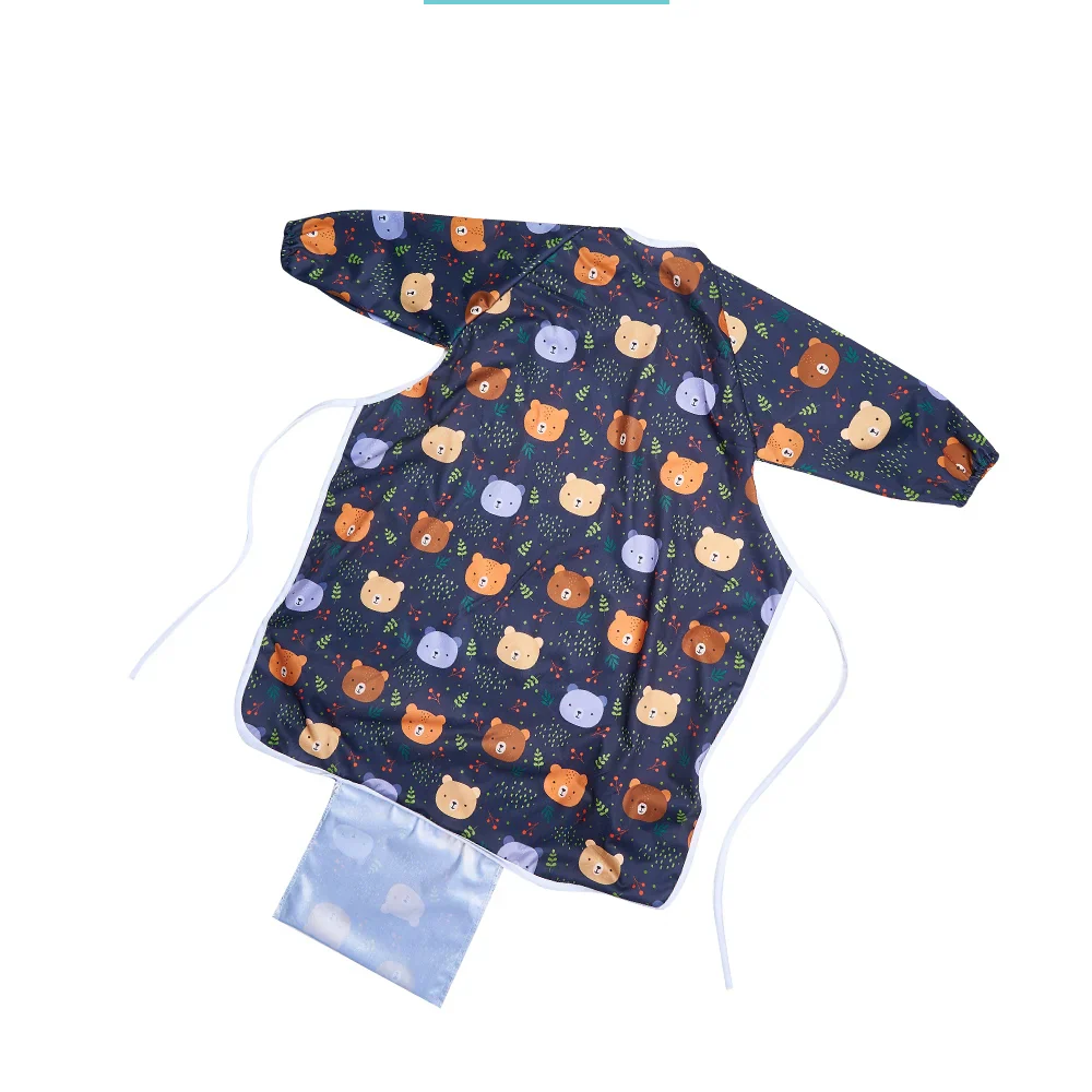Bavoir imperméable à manches longues pour bébé – Image 8