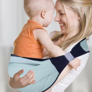 Echarpe de portage verte- Bébé EasyScarf™