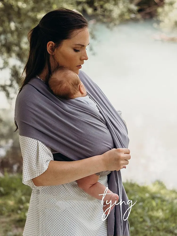 Écharpe de portage | BabyCarrier™- Coton-Extensible – Image 2