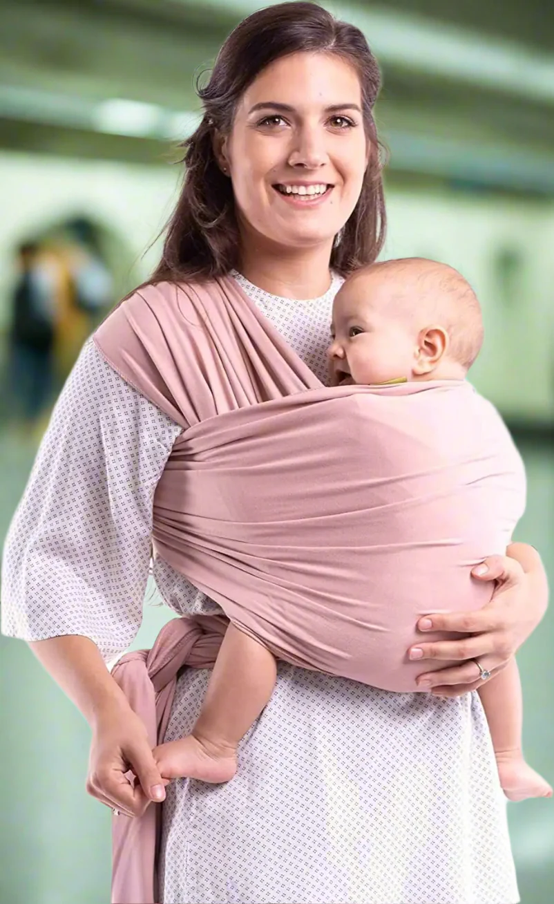 Écharpe de portage | BabyCarrier™- Coton-Extensible – Image 4