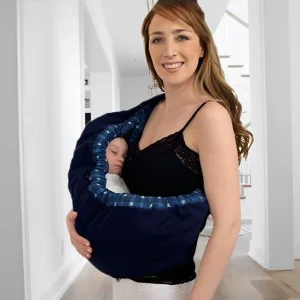 Écharpe de portage bébé BébéSling™ - Portage physiologique confortable et sécurisé