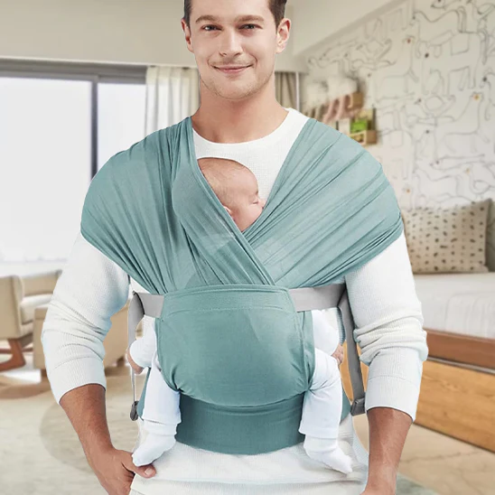 Echarpe de Portage - Sangle Ergonomique pour Nouveau-Né – Image 2