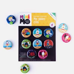 Ensemble d'aimants (8) Plaisirs d'été