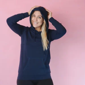 Hoodie marine Casual