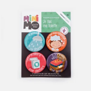 Je fais ma toilette 4 aimants