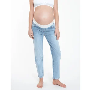 Jeans maternité Jamie bleu pâle