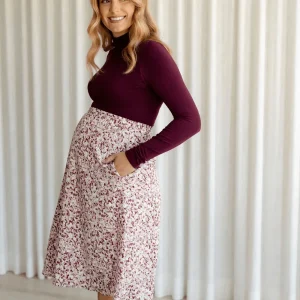 Jupe fleurie - Fleurs d'automne