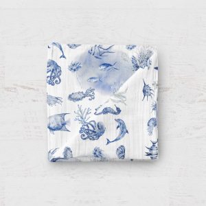 Mousseline Monde des mers