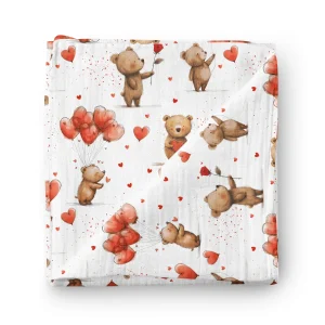 Mousseline Oursons de St-Valentin