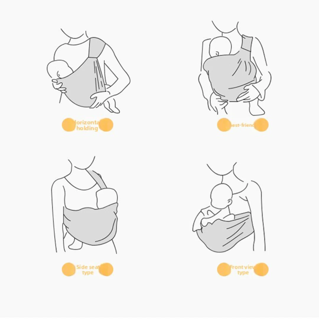 Echarpe de portage bébé – Image 4