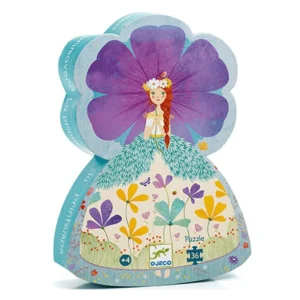Princesse du printemps Puzzle silhouette