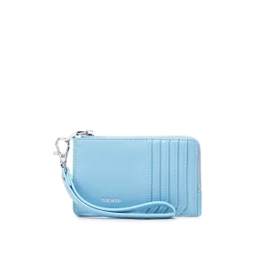 Quinn Porte-carte bleu clair