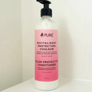 Revitalisant protection couleur poire et cerise