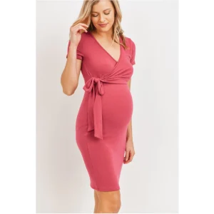 Robe maternité allaitement baies