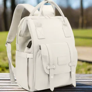 Sac à dos à langer avec port USB pour bébé - Accessoire pratique BébéTrendy™