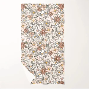 Serviette Fleurs vintage