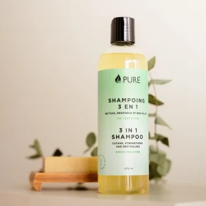 Shampoing 3 en 1 Thé vert et pin 475ml