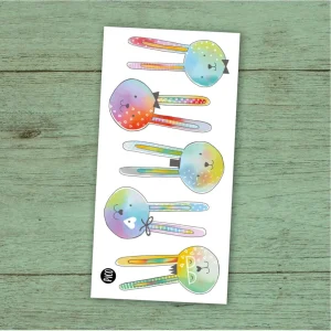 Tatouage temporaire Lapins aquarelle