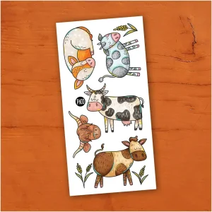 Tatouages Jolies vaches