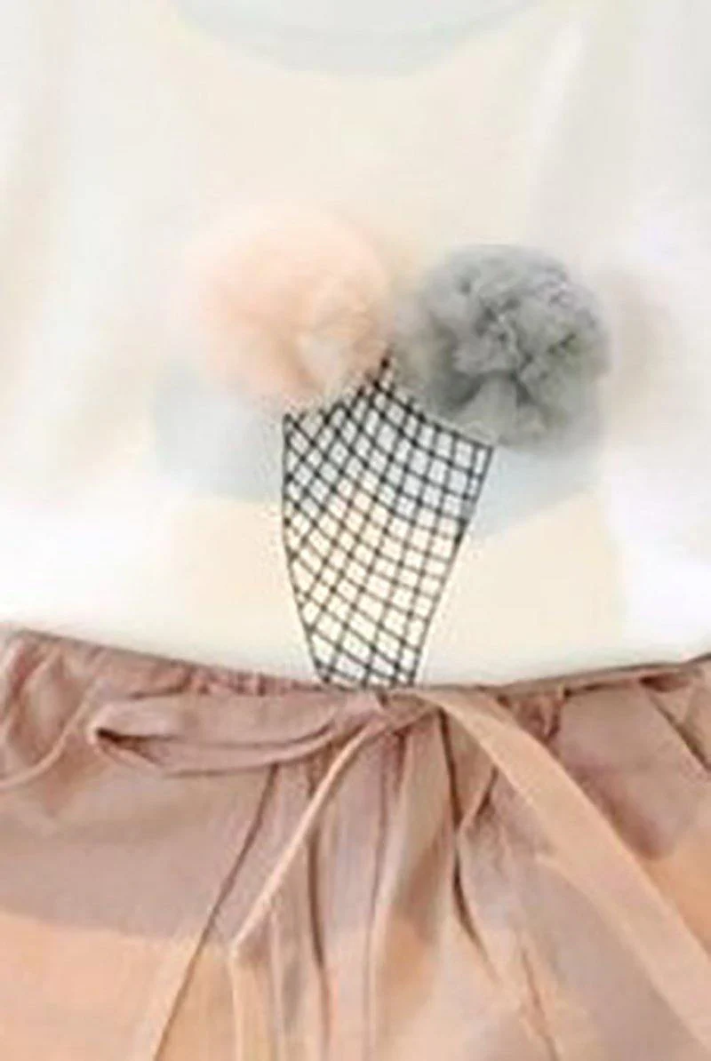 Tenue décontractée à motif cornet de glace – Image 2