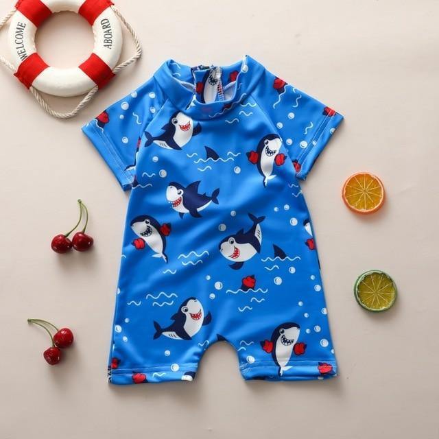 Maillot de bain requin pour bébé – Image 7