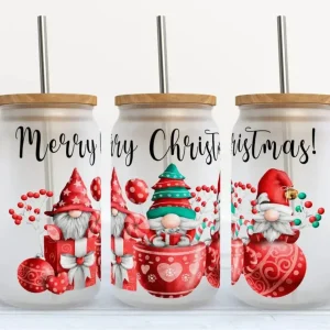 Verre 16oz Merry Christmas