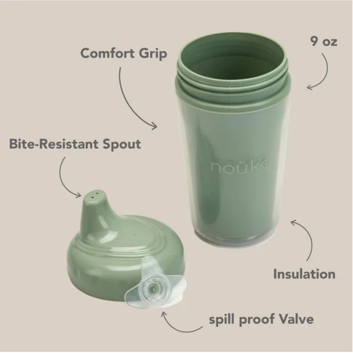 Verre à bec isotherme Blush – Image 3